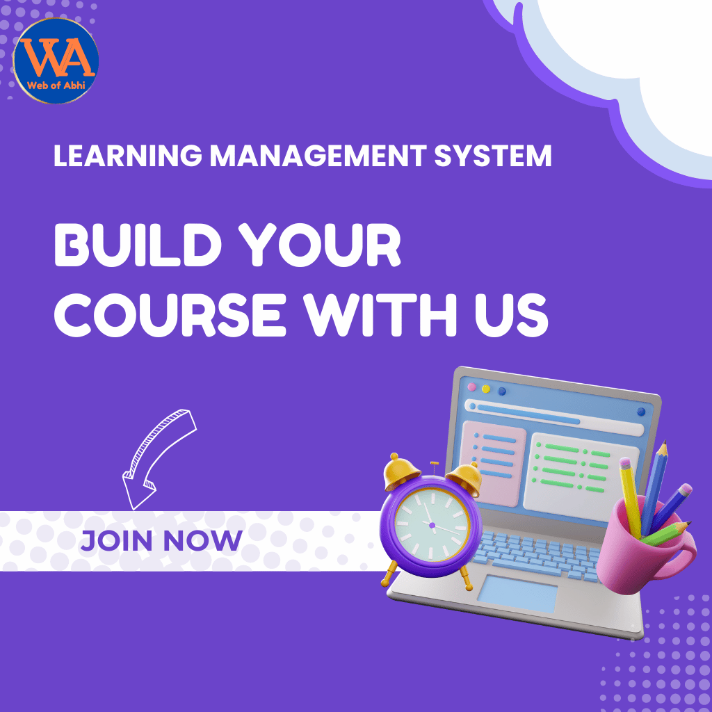 Learning Management System web of abhi